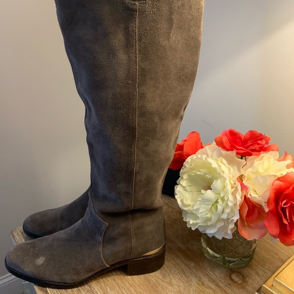 Suede riding boots - Picture 2 of 7